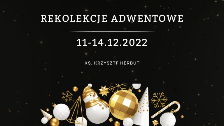 Read more about the article Rekolekcje adwentowe