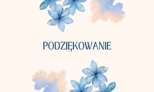 …Podziękowanie…