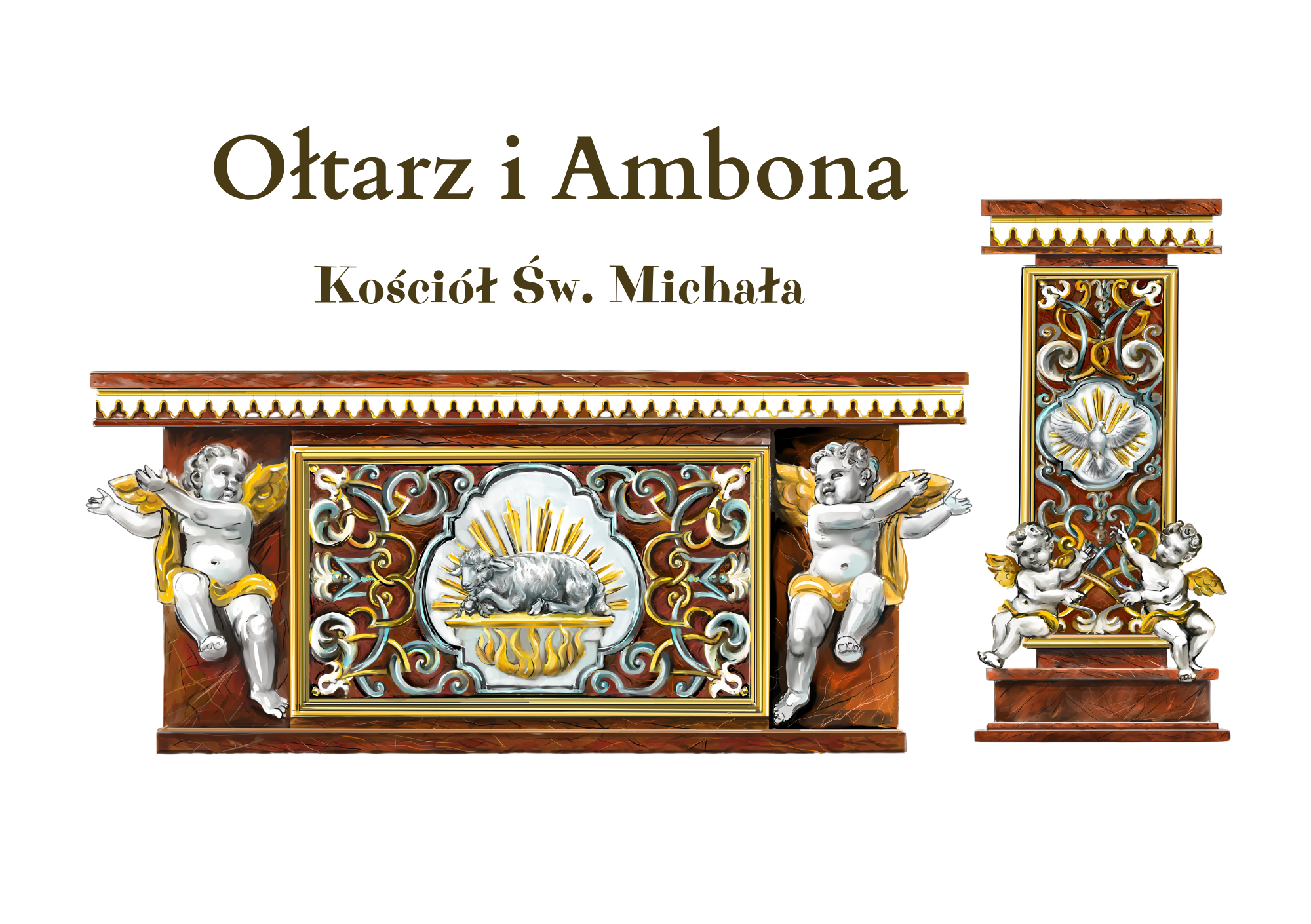 You are currently viewing OŁTARZ I AMBONA W KOŚCIELE ŚW. MICHAŁA