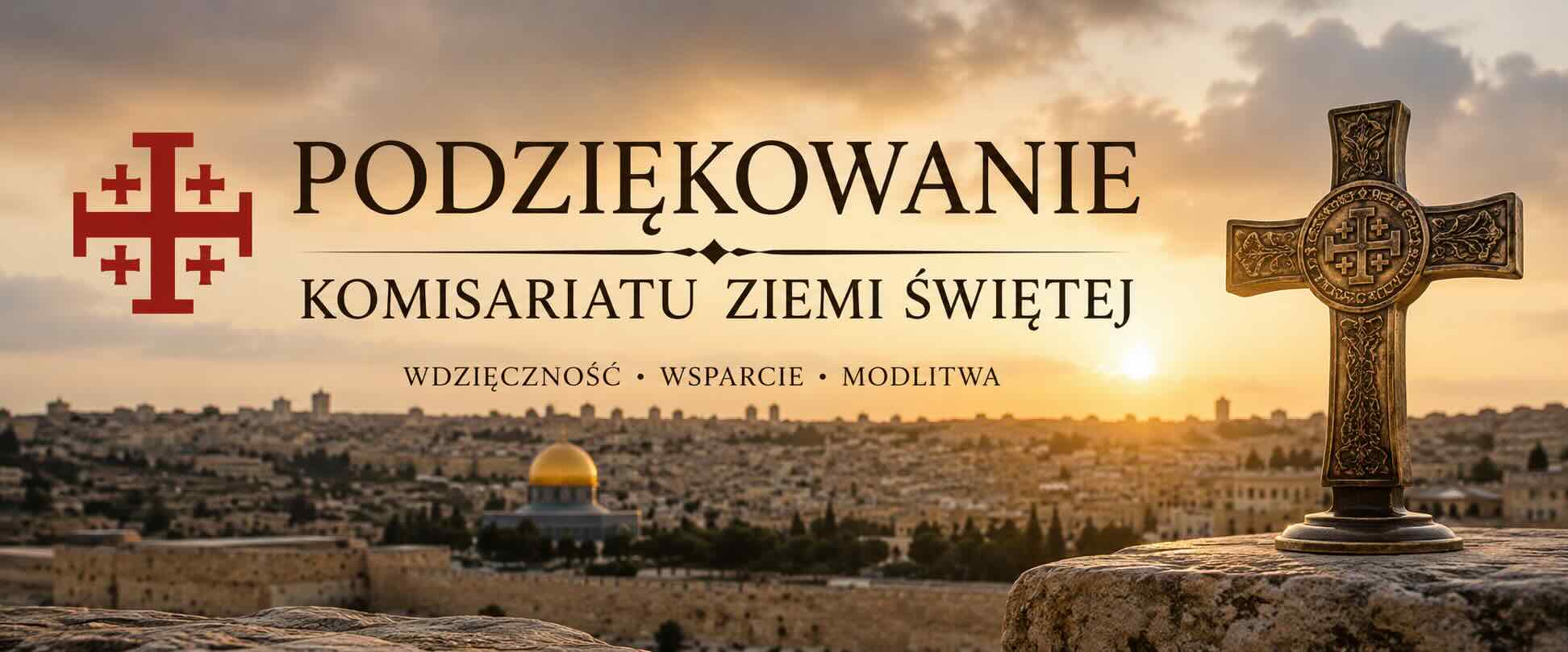 You are currently viewing Podziękowanie Komisariatu Ziemi Świętej