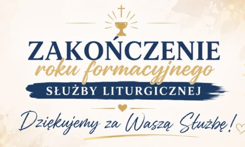 Zakończenie roku formacyjnego Służby Liturgicznej